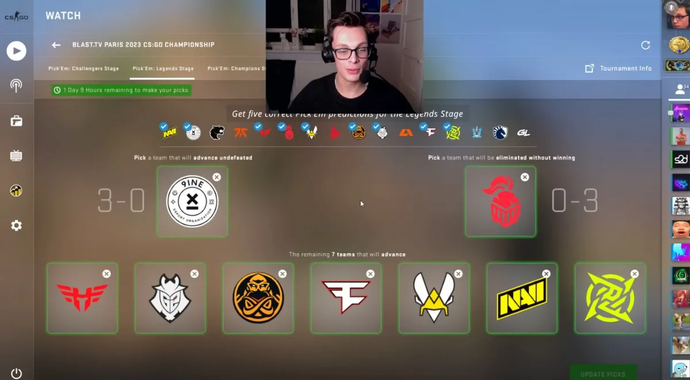 Прогнозы Pick'Em Challenge стадии Legends на BLAST.tv Paris Major 2023 от про-игроков и аналитиков. Фото 15