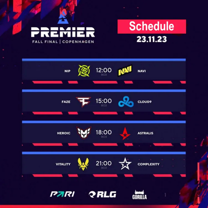 Intense Showdowns at BLAST Premier: Fall Final 2023: Battle for Survival and Path to the Semifinals! 1