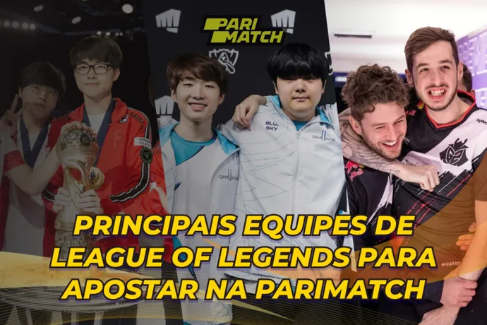 Apostas no League of Legends pela Parimatch no Brasil 1