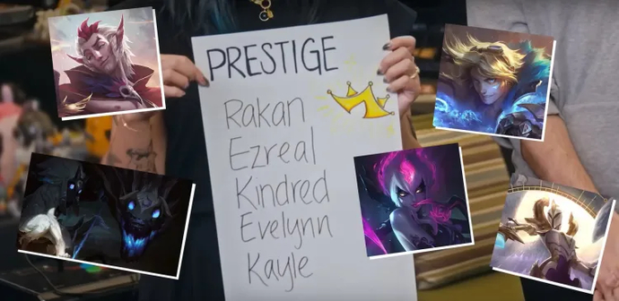 Prestige Skins in LoL 2024