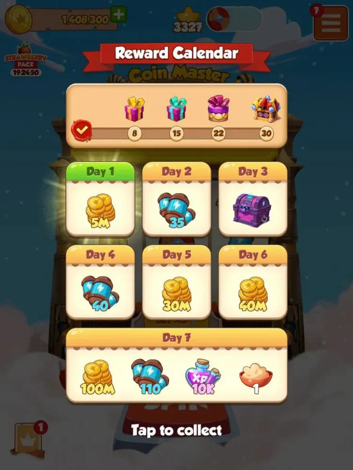 coin master daily spin links