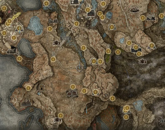 backhand blade location in elden rting