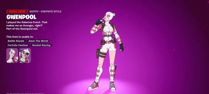 fortnite chapter 5 season 4 gwenpool