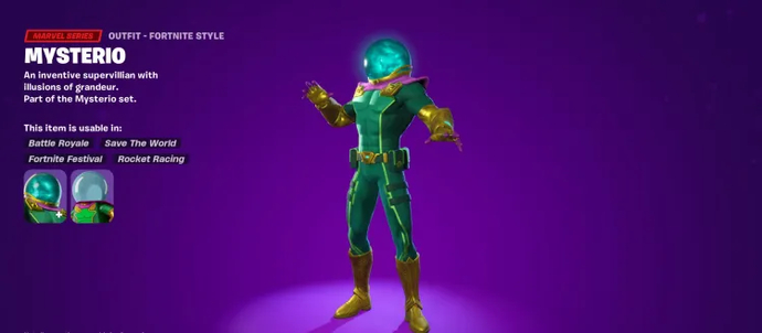 fortnite mysterio skin