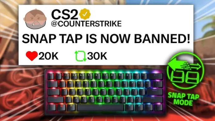 Update in Counter-Strike 2 on August 20, 2024: Ban on Snap Tap and the New VACNET 3.0 Anti-Cheat 2