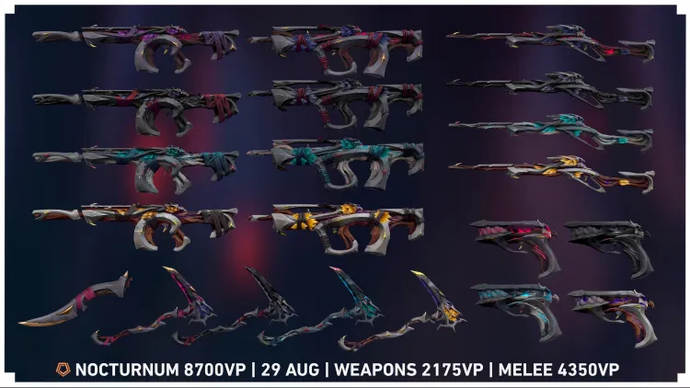 Is it worth buying the Nocturnum Valorant Bundle? Details – All Skins List, Price, In-Game Look 1