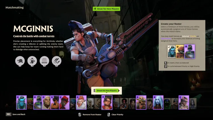 deadlock easiest heroes