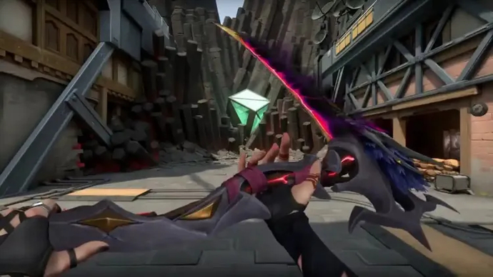 Nocturnum Scythe and Dagger Valorant