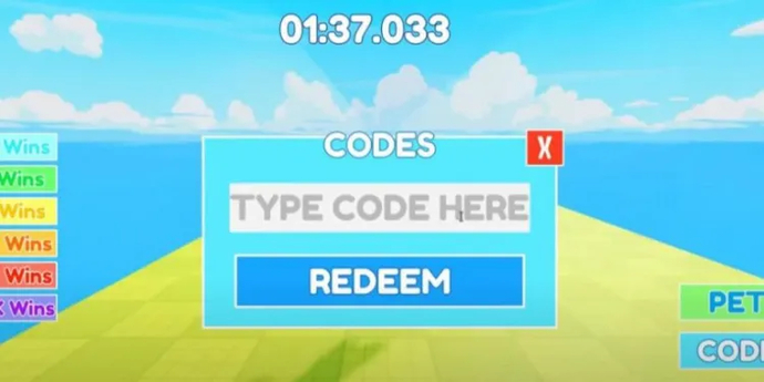 Race Clicker Codes - March 2026 2