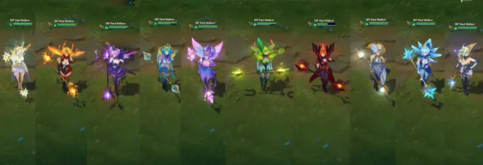 league mythic skins