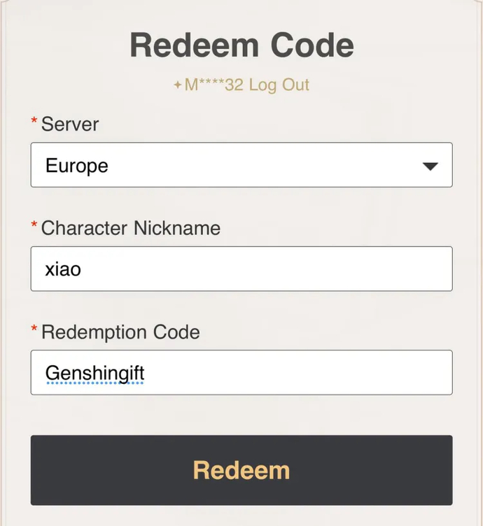 genshin codes November 2024