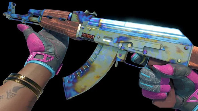 AK-47 Case Hardened with pattern 661