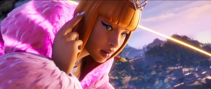 Ice Spice in Fortnite Remix trailer 