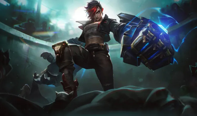 Arcane Brawler Vi 2024 League of Legends Skin