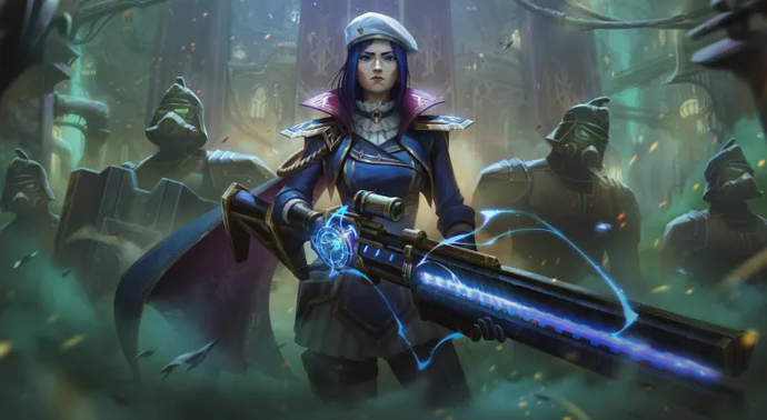 Arcane Commander Caitlyn 2024 League of Legends Skin