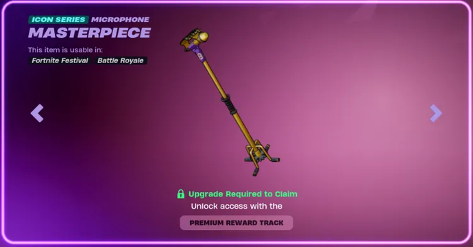 Fortnite Music Pass Season 6 Rewards