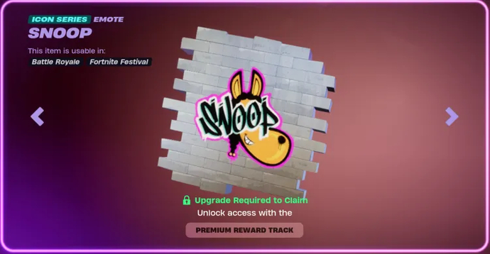 Fortnite Music Pass Season 6 Rewards