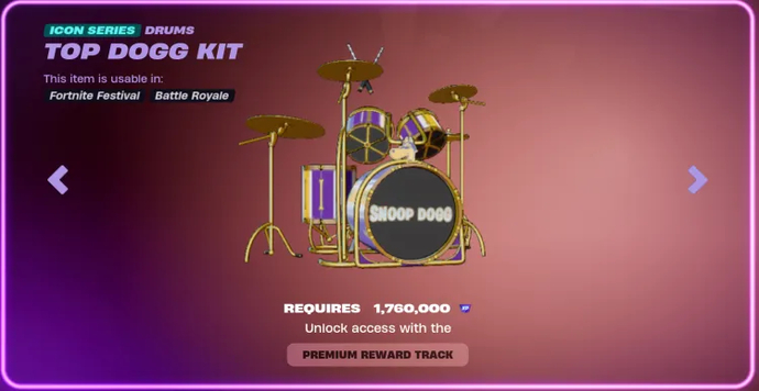 Fortnite Music Pass Season 6 Rewards