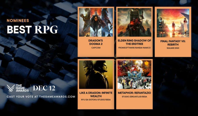 The Game Awards 2024 Nominees - List of the Best Games in 2024 3