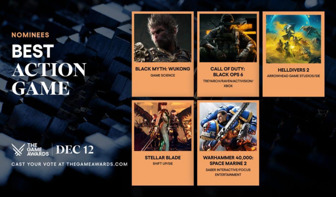 The Game Awards 2024 Nominees - List of the Best Games in 2024 4
