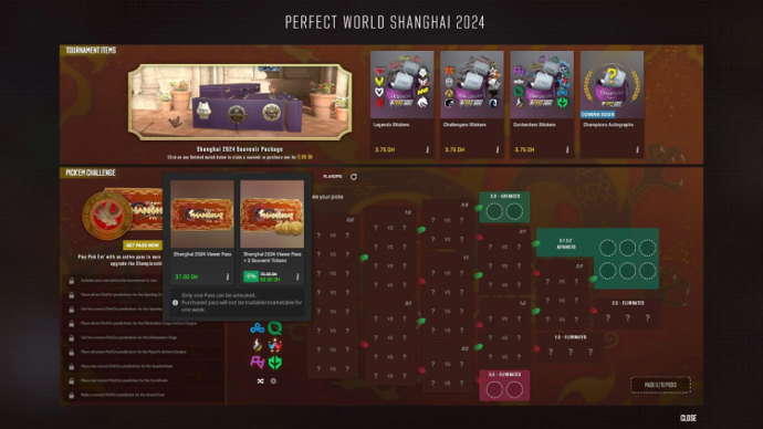 Shanghai Major 24 Update in CS2 Overview: Viewer Pass, Sticker Capsules and Team Graffiti 1