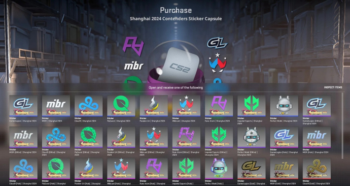 Shanghai Major 24 Update in CS2 Overview: Viewer Pass, Sticker Capsules and Team Graffiti 4