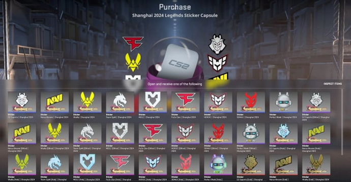 Shanghai Major 24 Update in CS2 Overview: Viewer Pass, Sticker Capsules and Team Graffiti 3