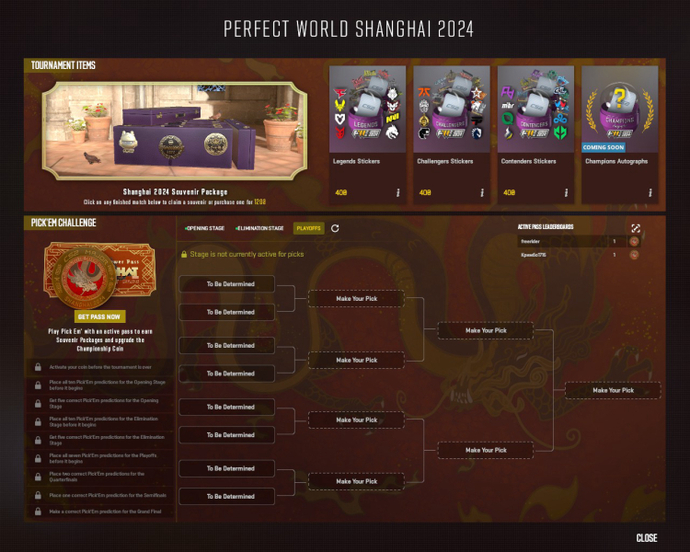 Best Shanghai Major 2024 Pick'Ems: Get Your Diamond Coin With Those Picks 9