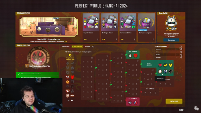 Shanghai Major CS2 pick’ems