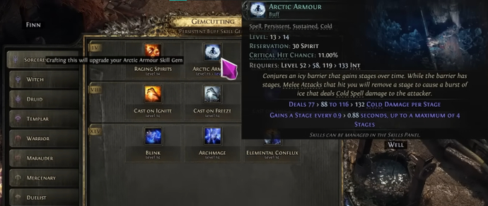 PoE 2 Sorceress Build
