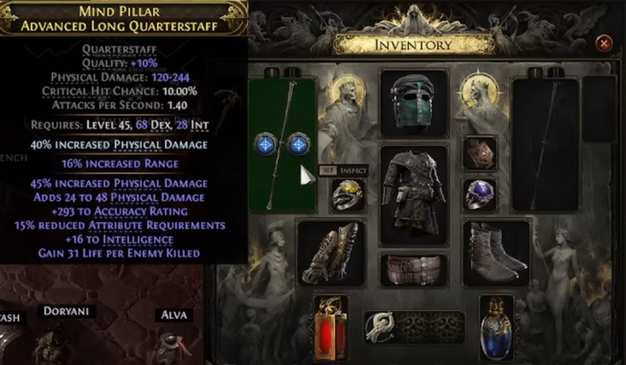 PoE2 Monk builds