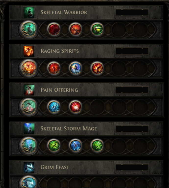 PoE 2 Witch build
