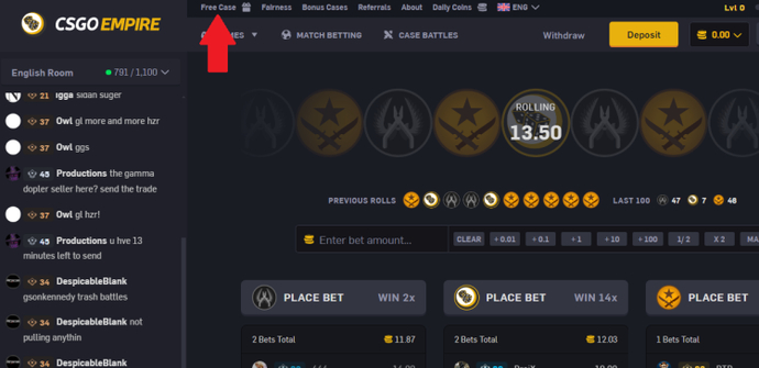 CSGOEmpire Referral Code “CSGOBETTINGS” & Bonus with Free Case: What You Need to Know 4