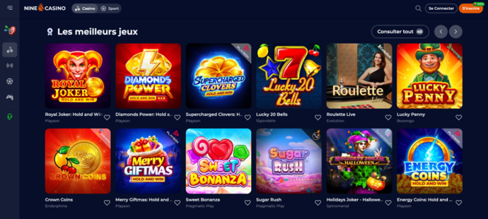 Ninecasino: revues – votre guide des jeux et des offres de casino en ligne 1
