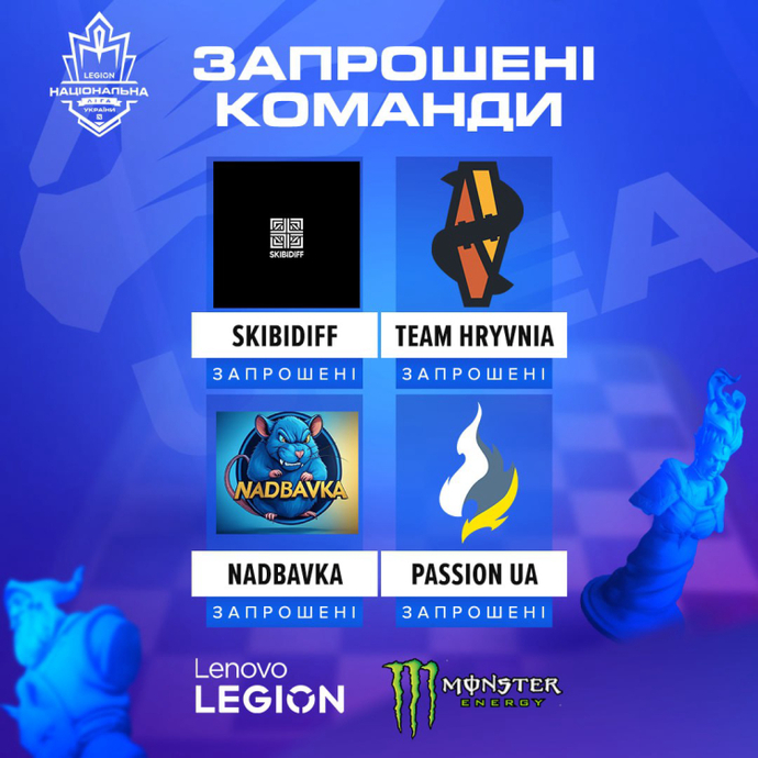 Team Hryvnia отримала слот у груповій стадії Національної Ліги України з Dota 2! 1