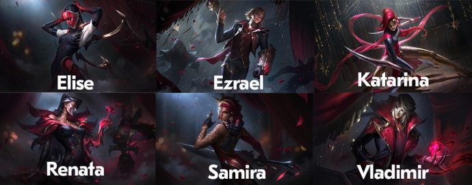 Lol 2025 Skins | Black Rose League of Legends