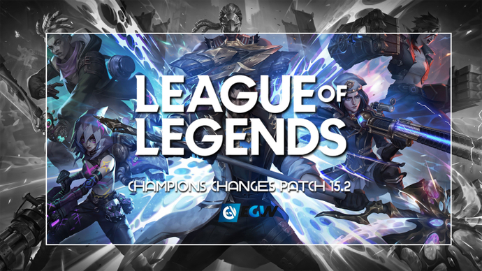 Campeões do patch 15.2 do LoL