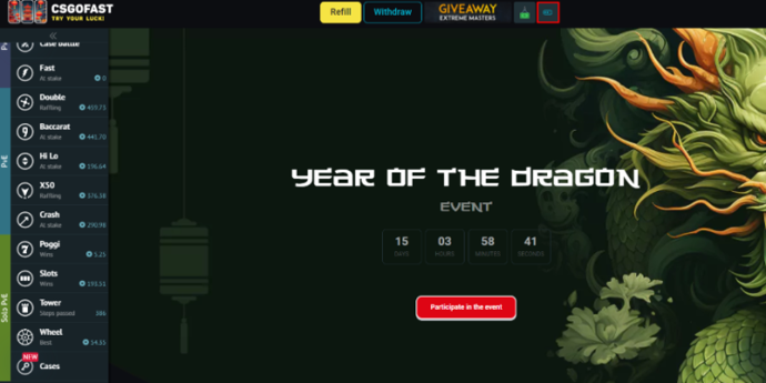 Código promocional CSGOFast “CSGOBETTINGSS” e bônus de indicação 4