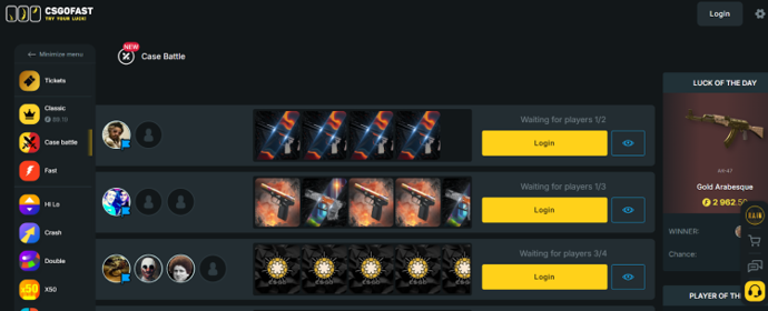 Código promocional CSGOFast “CSGOBETTINGSS” e bônus de indicação 6