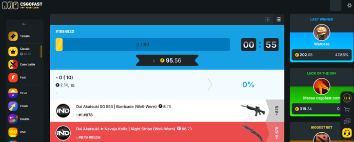 Código promocional CSGOFast “CSGOBETTINGSS” e bônus de indicação 9