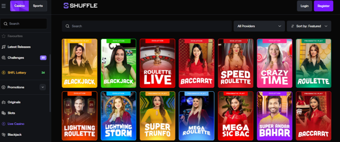 Shuffle Casino Promo Code 