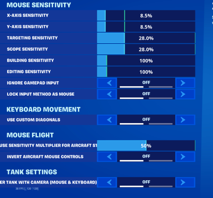 Best Fortnite Sensitivity Settings for 2025 1