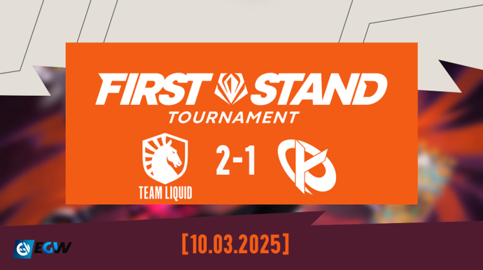 The first match of First Stand has concluded – Team Liquid vs Karmine Corp 1