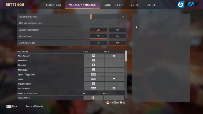 Apex Legends sens converter
