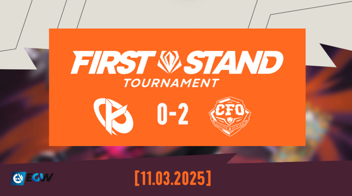 First Stand 2025: CTBC Flying Oyster dominate Karmine Corp 1