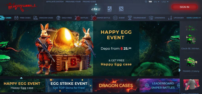 Código promocional BloodyCase