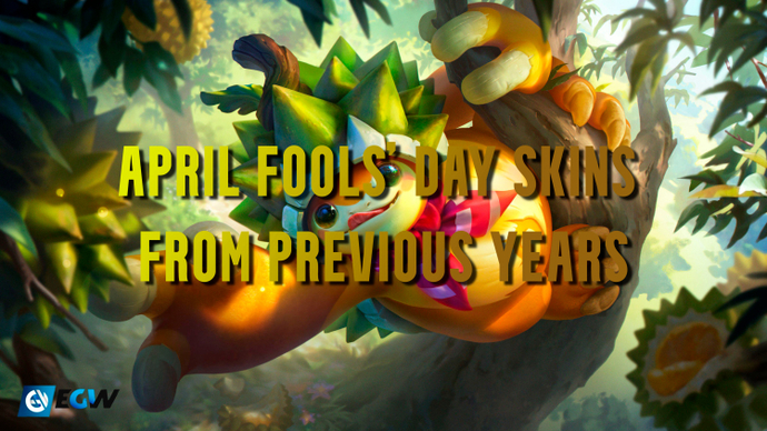 New League of Legends Skins for April Fools' Day