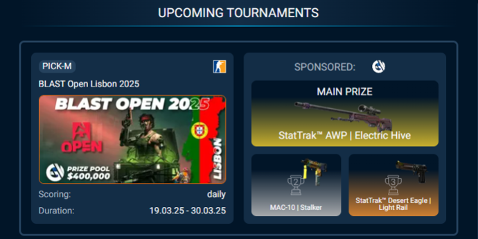 EGamersWorld Pick'Em 1