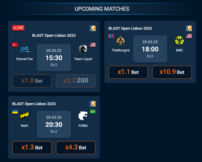 EGamersWorld Pick'Em 2