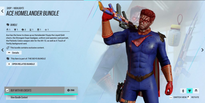 Rainbow Six Siege The Boys Skins Bundle Details 1